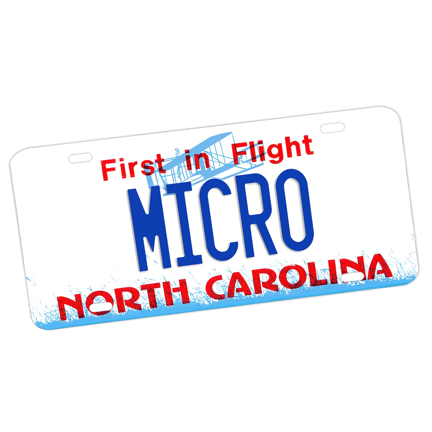 LP-079 License Plate - North Carolina Sand Hills Towns and Cities