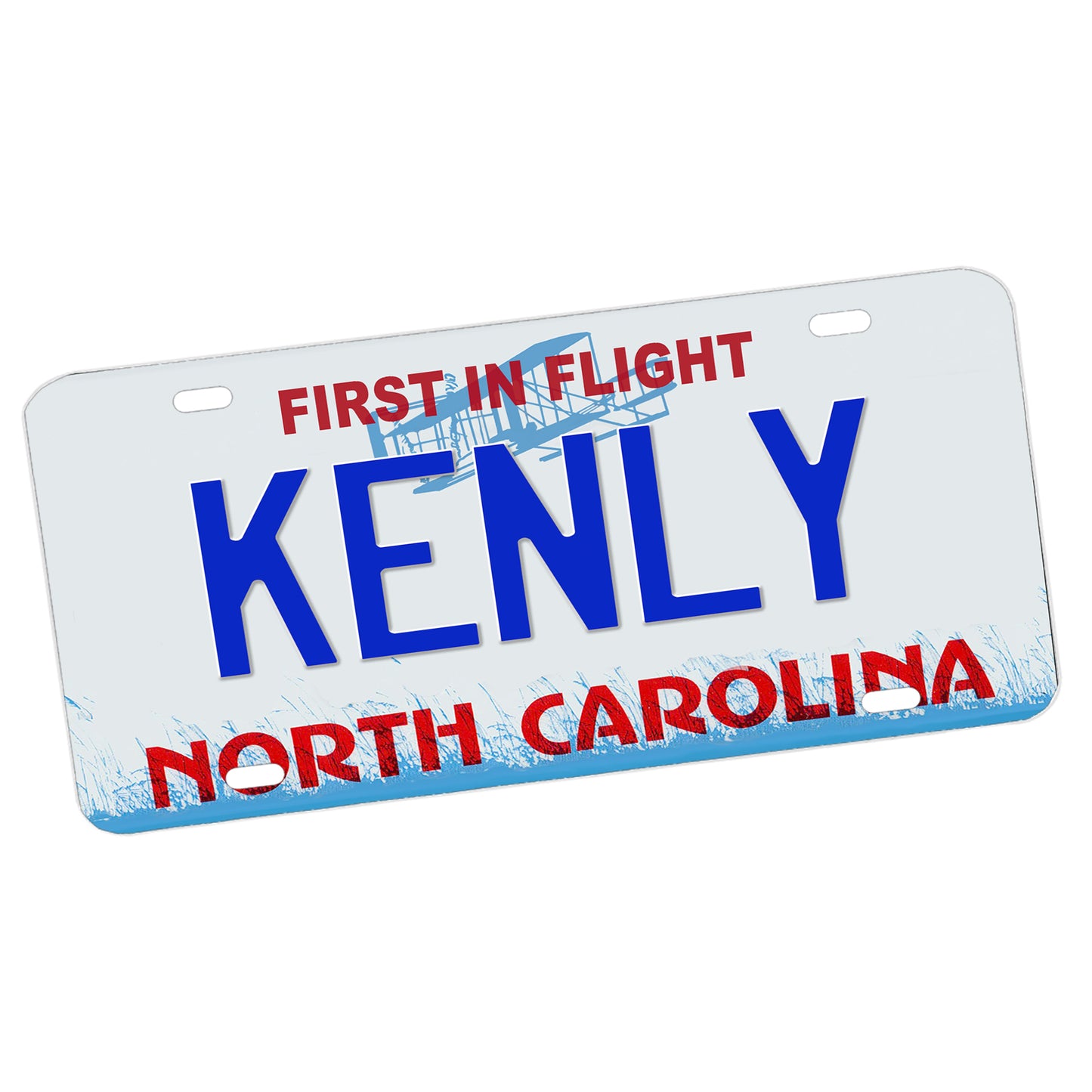 LP-079 License Plate - North Carolina Sand Hills Towns and Cities