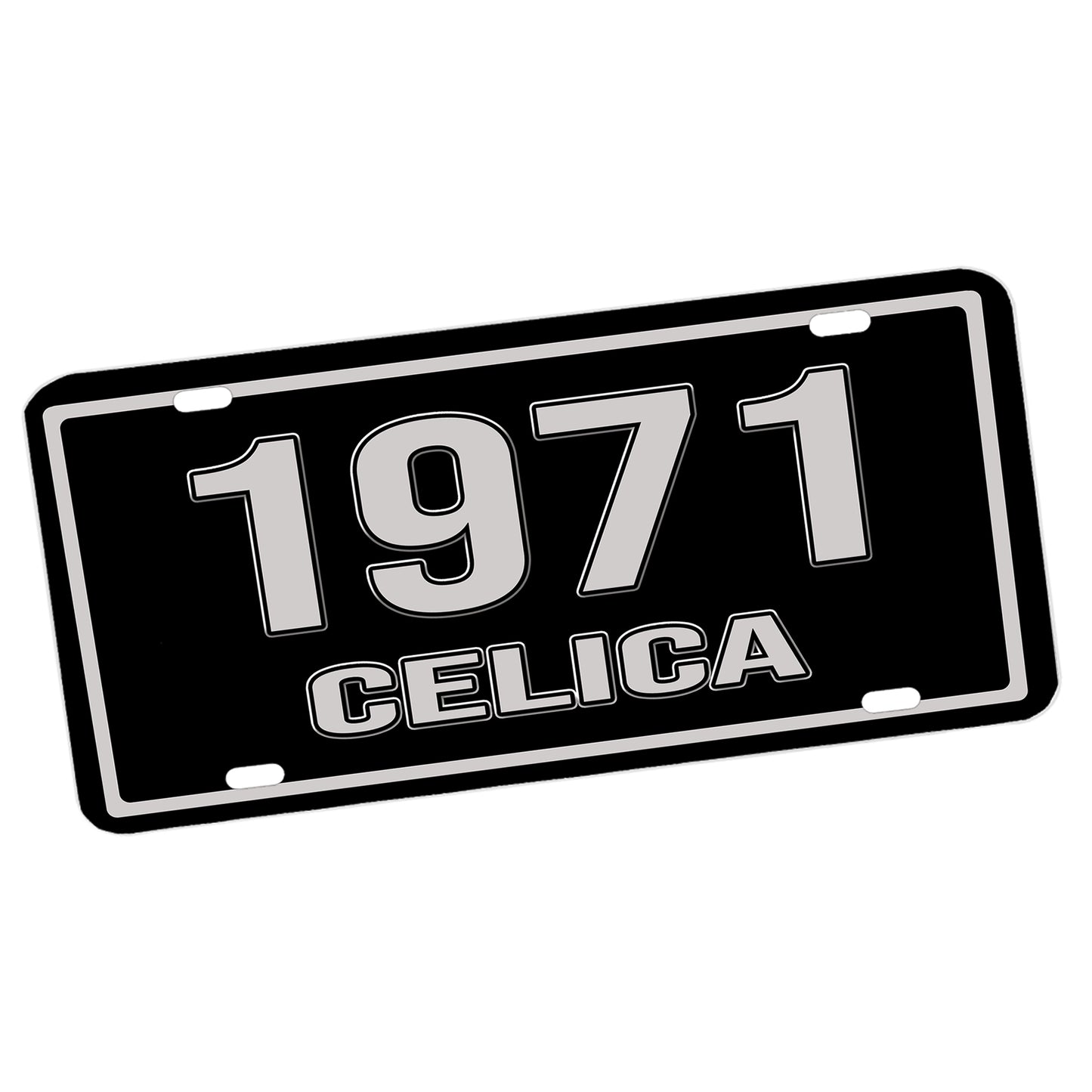 LP-092 License Plate - Classic Toyota Celica Model Years 1971 through 1985