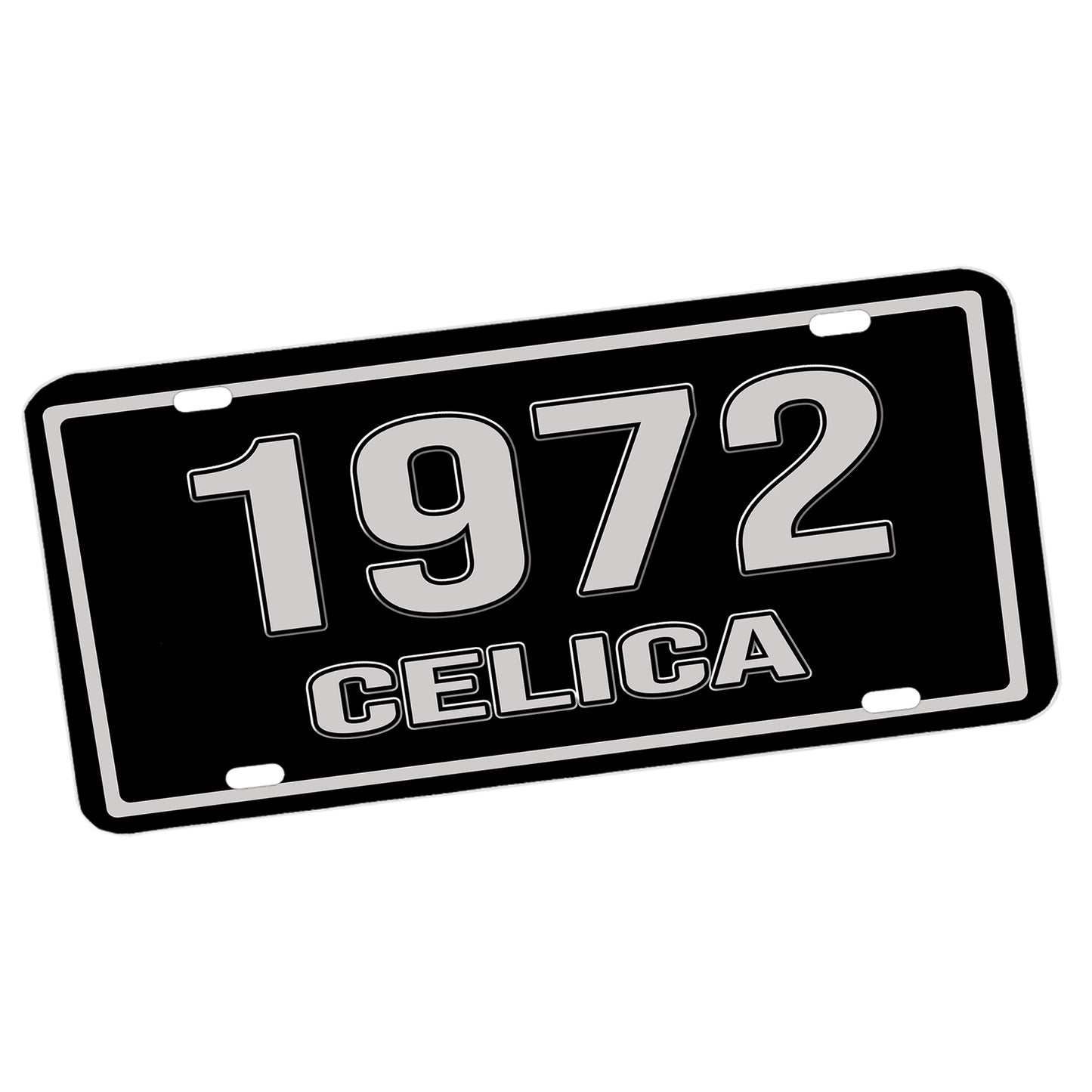 LP-092 License Plate - Classic Toyota Celica Model Years 1971 through 1985