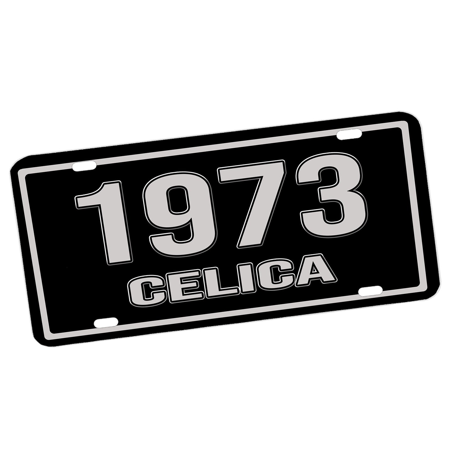 LP-092 License Plate - Classic Toyota Celica Model Years 1971 through 1985