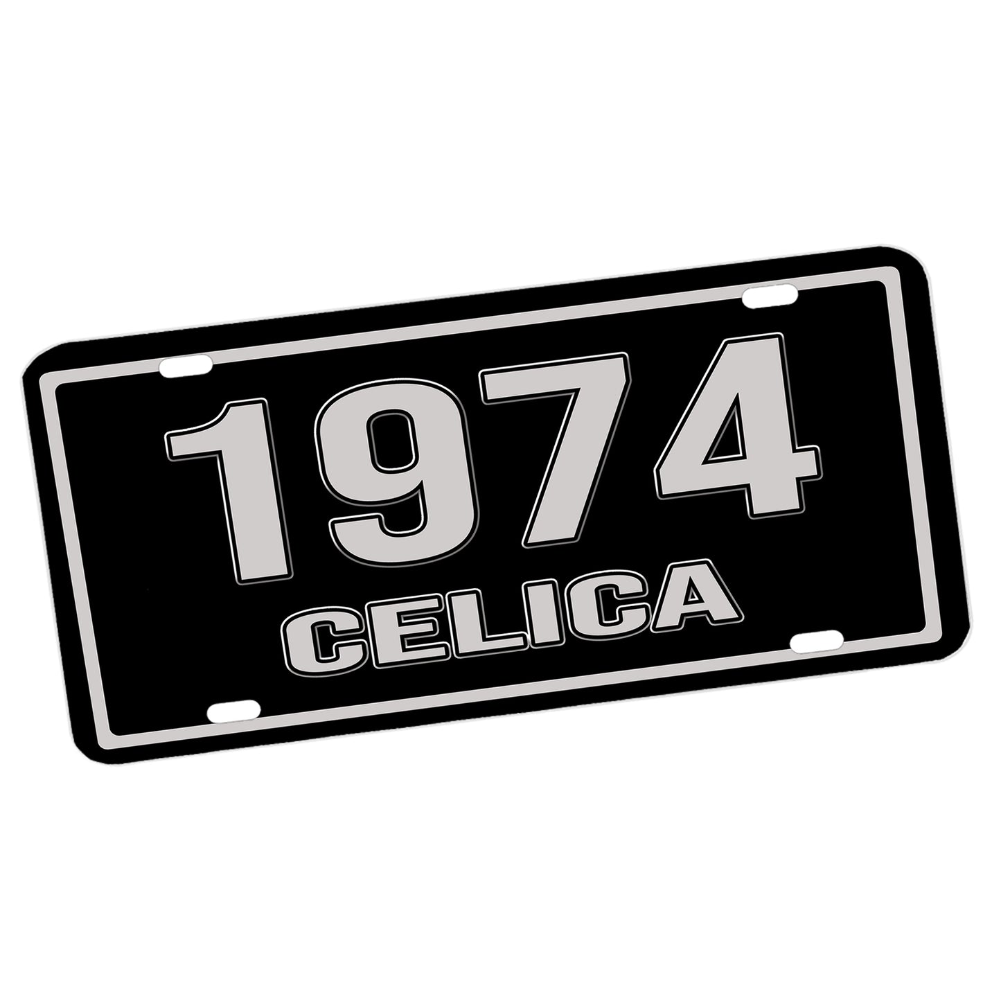 LP-092 License Plate - Classic Toyota Celica Model Years 1971 through 1985