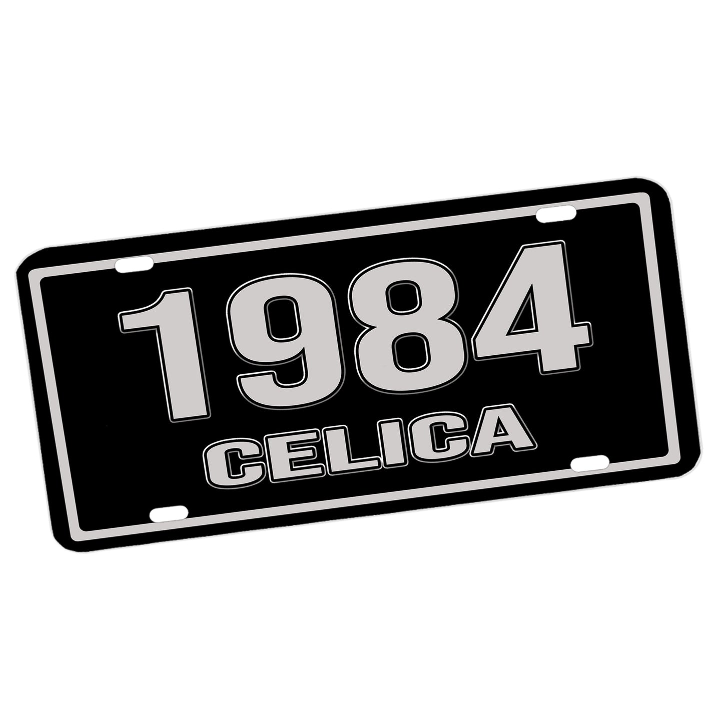LP-092 License Plate - Classic Toyota Celica Model Years 1971 through 1985