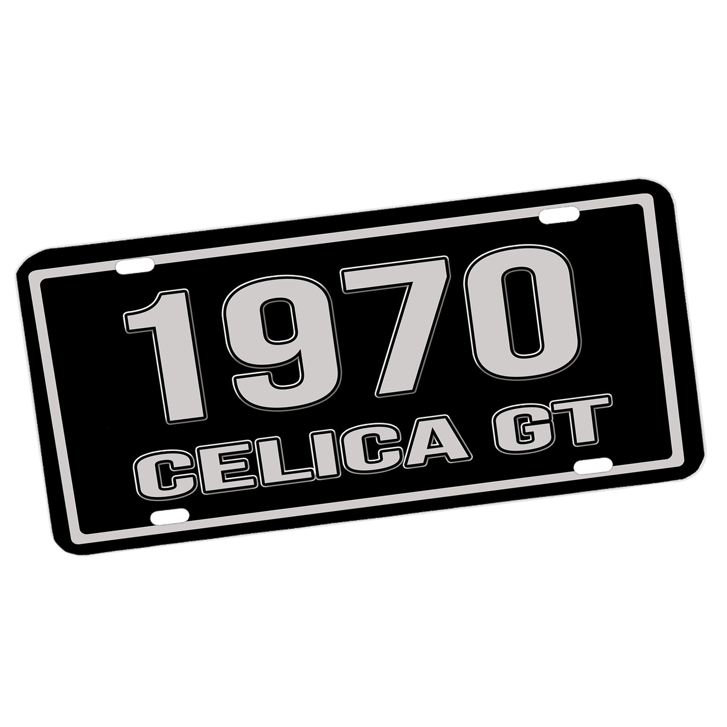 LP-097 License Plate - Classic Toyota Celica GT Model Year 1970 through 1980