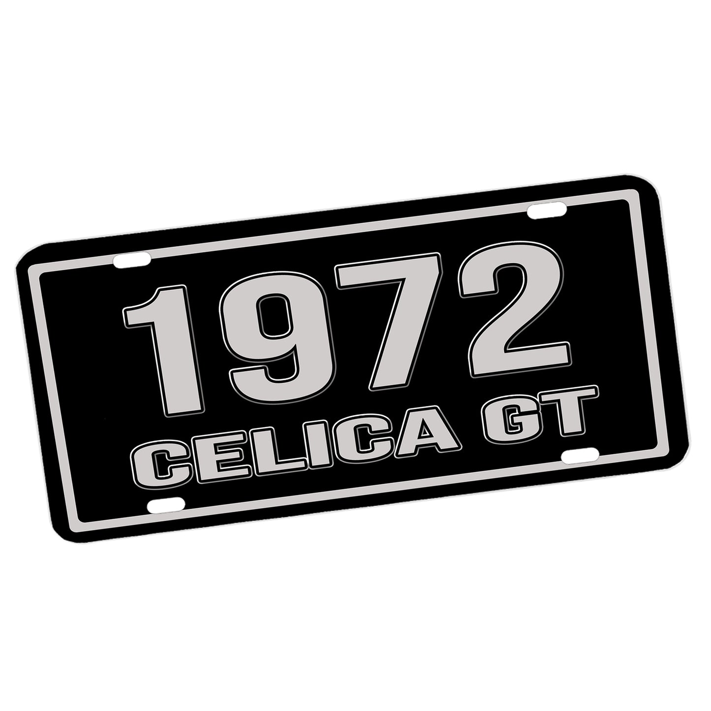 LP-097 License Plate - Classic Toyota Celica GT Model Year 1970 through 1980