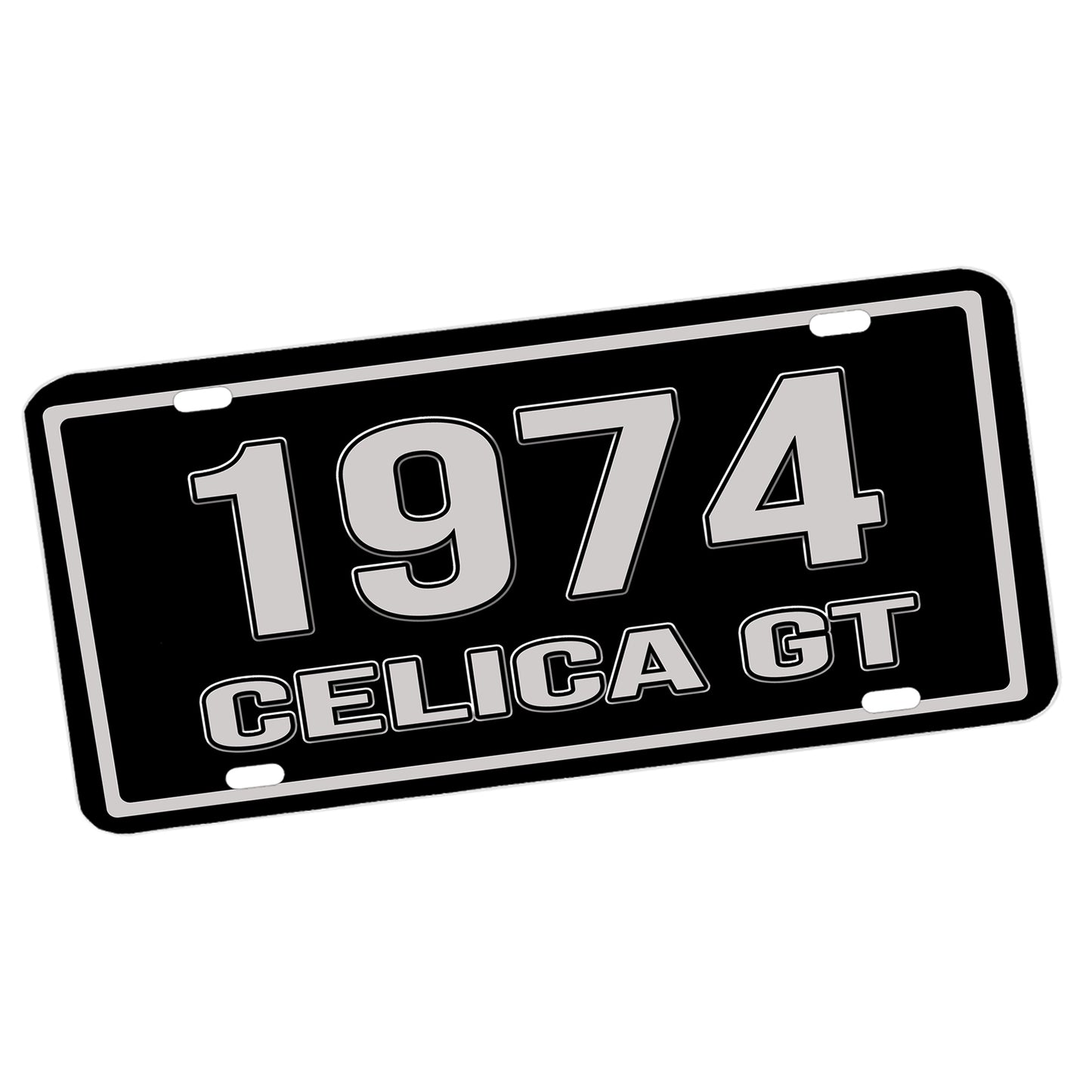 LP-097 License Plate - Classic Toyota Celica GT Model Year 1970 through 1980