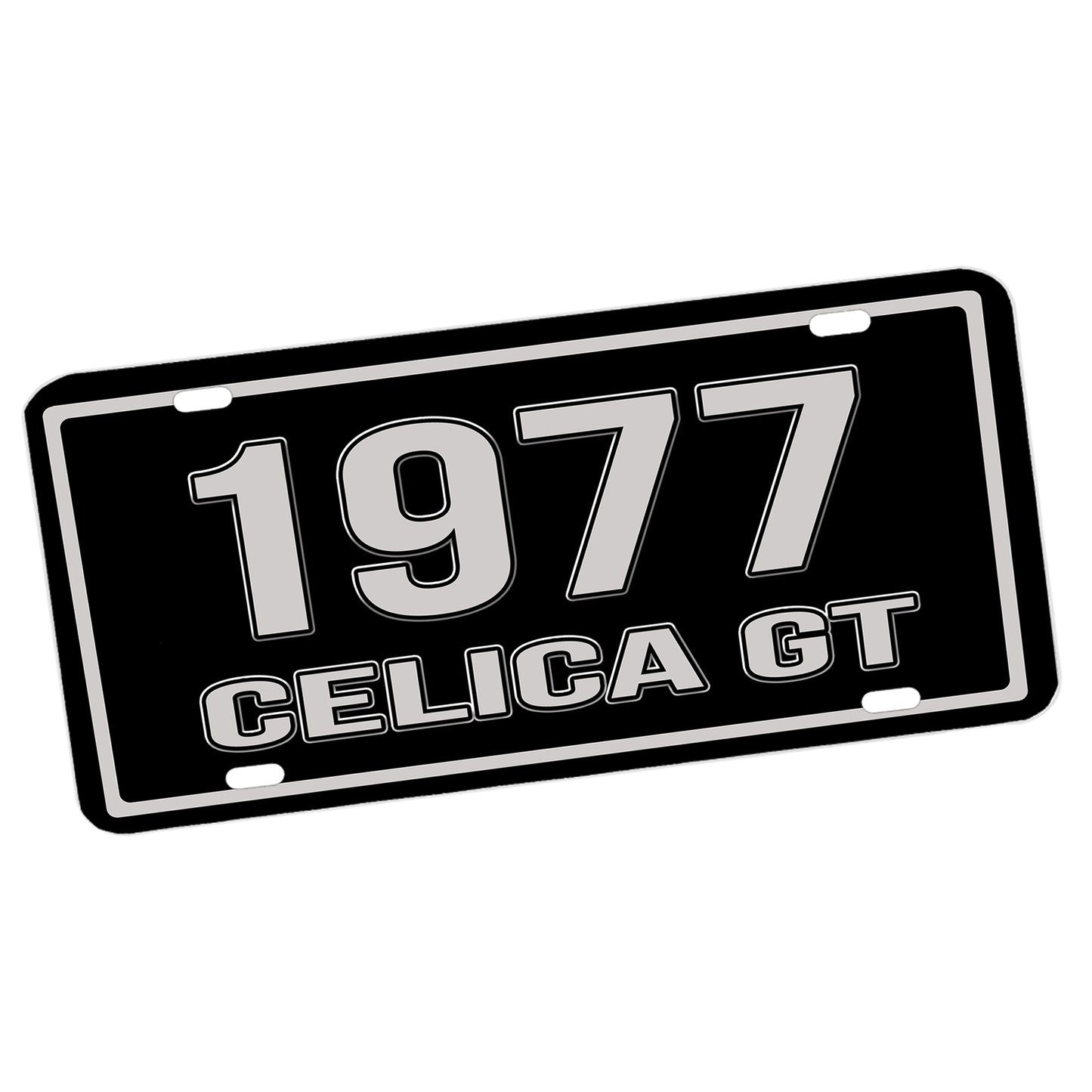 LP-097 License Plate - Classic Toyota Celica GT Model Year 1970 through 1980