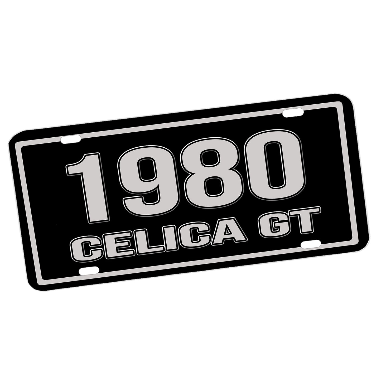 LP-097 License Plate - Classic Toyota Celica GT Model Year 1970 through 1980