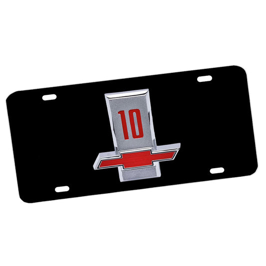 LP-122-10 Aluminum License Plate 1963 Chevrolet C10 Pick Up Sign
