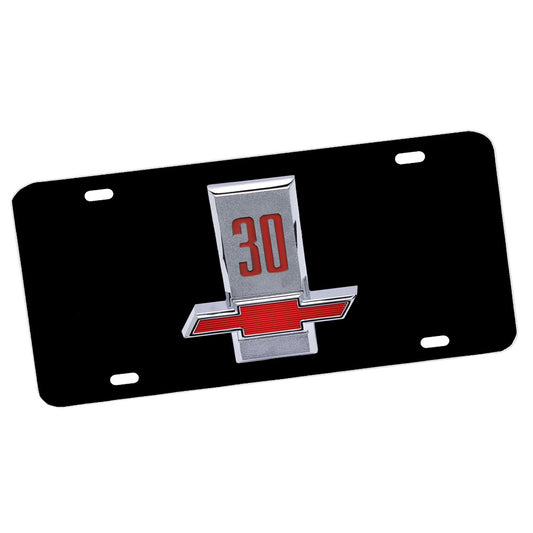 LP-122-30 Aluminum License Plate 1963 Chevrolet C30 Pick Up Sign