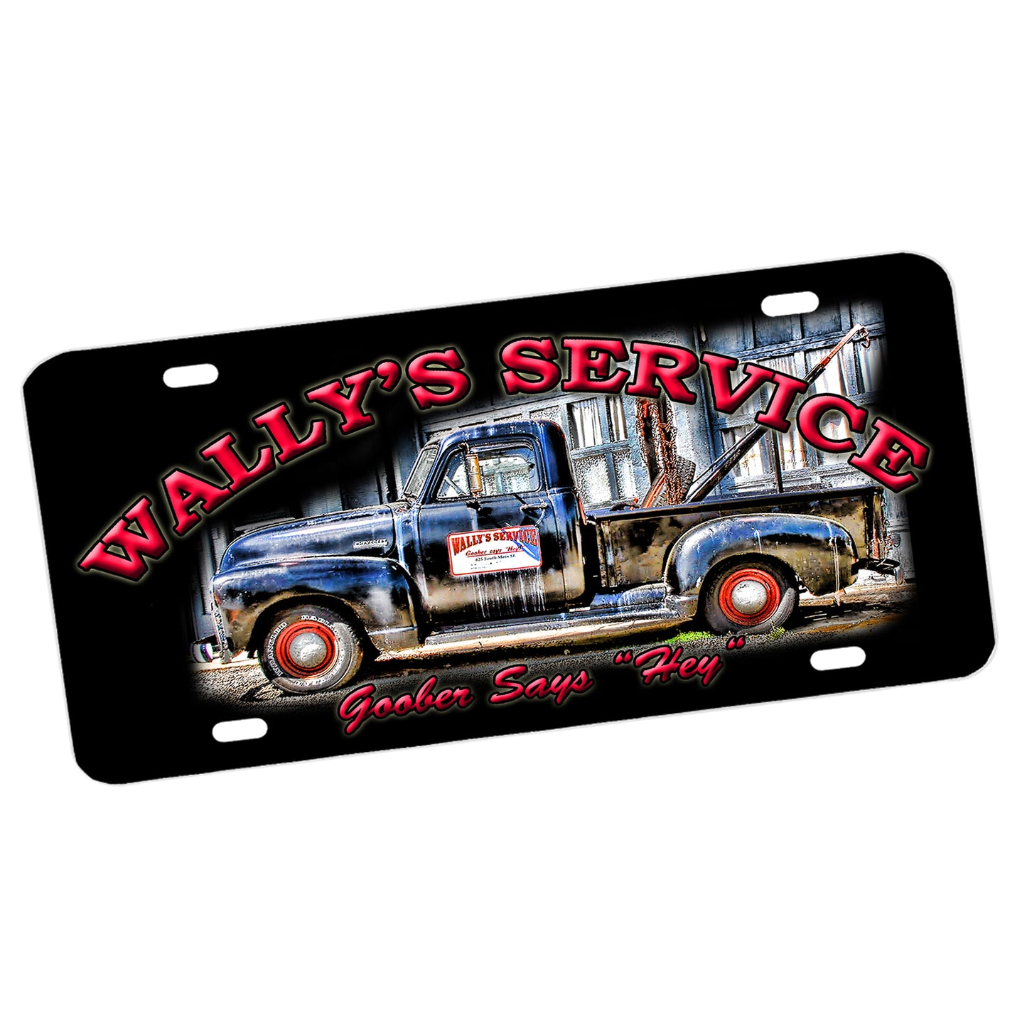 LP-274 License Plate - Mayberry Wally's Wrecker