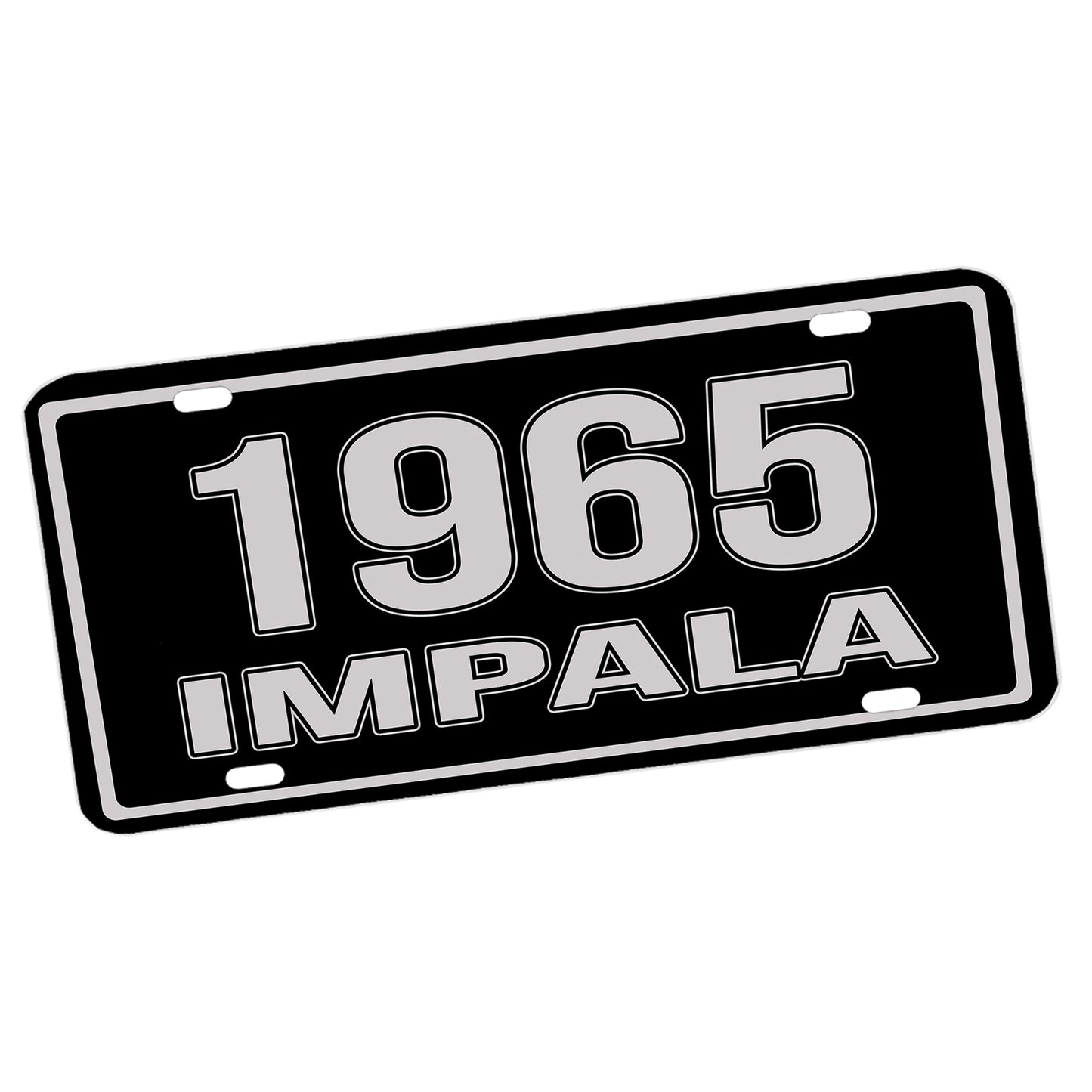 LP-303-Fourth Generation 1965-1970 Chevrolet Impala License Plate