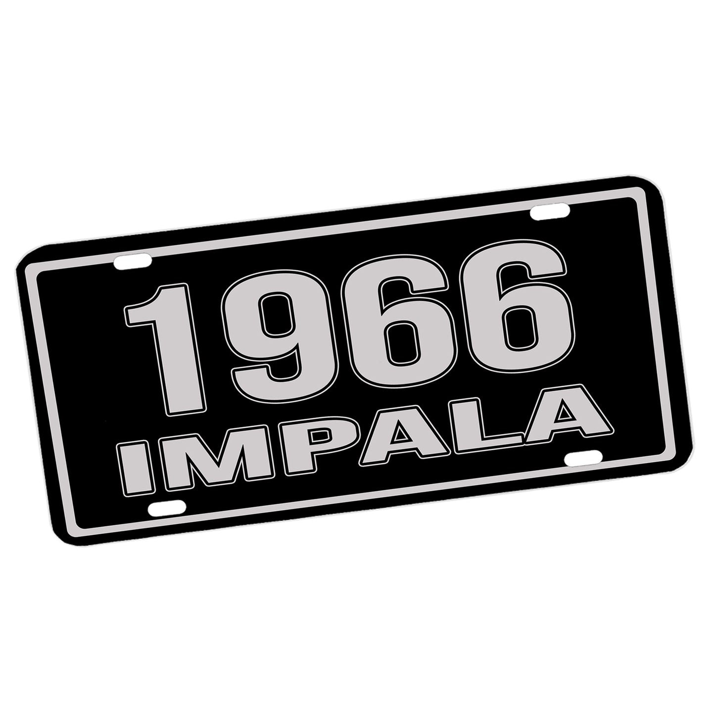 LP-303-Fourth Generation 1965-1970 Chevrolet Impala License Plate