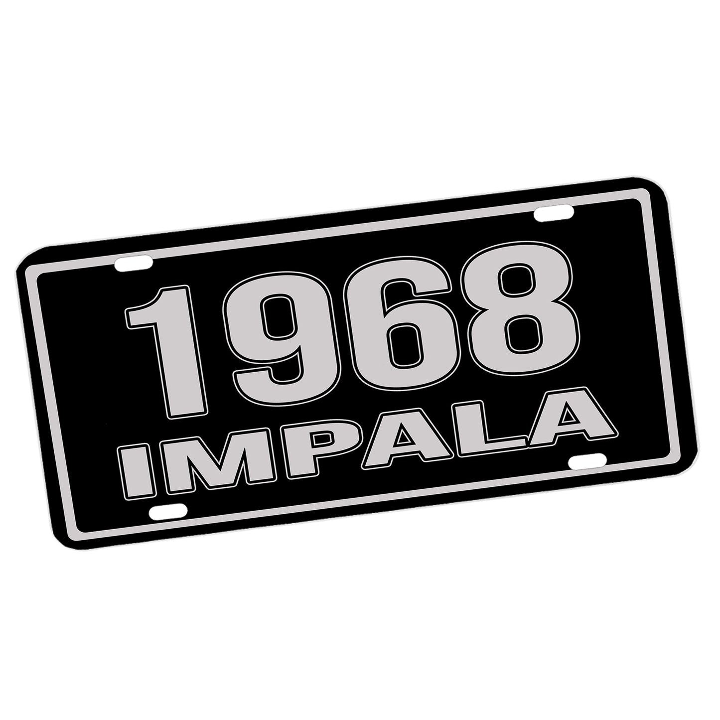 LP-303-Fourth Generation 1965-1970 Chevrolet Impala License Plate