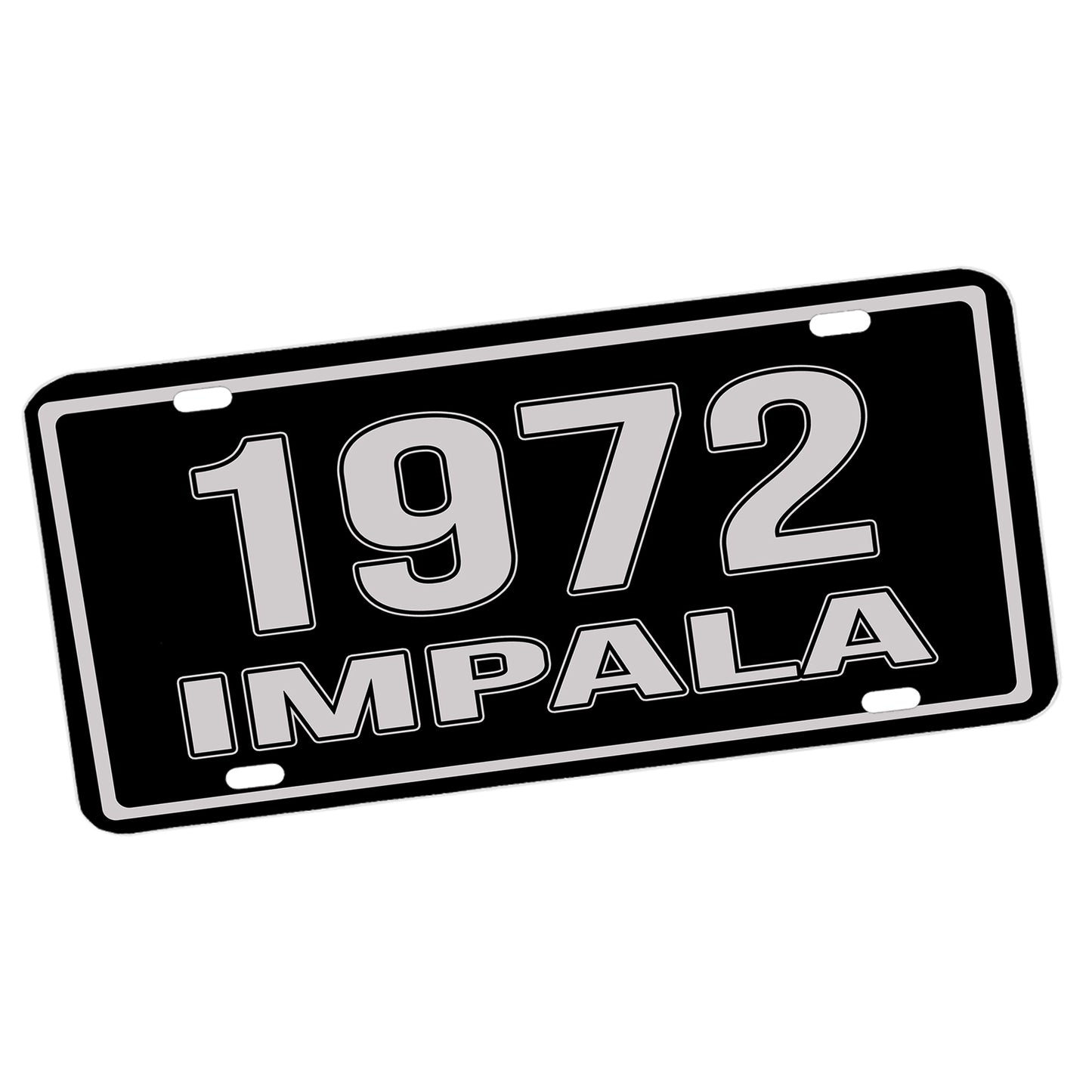 LP-303-Fifth Generation 1971-1976 Chevrolet Impala License Plate