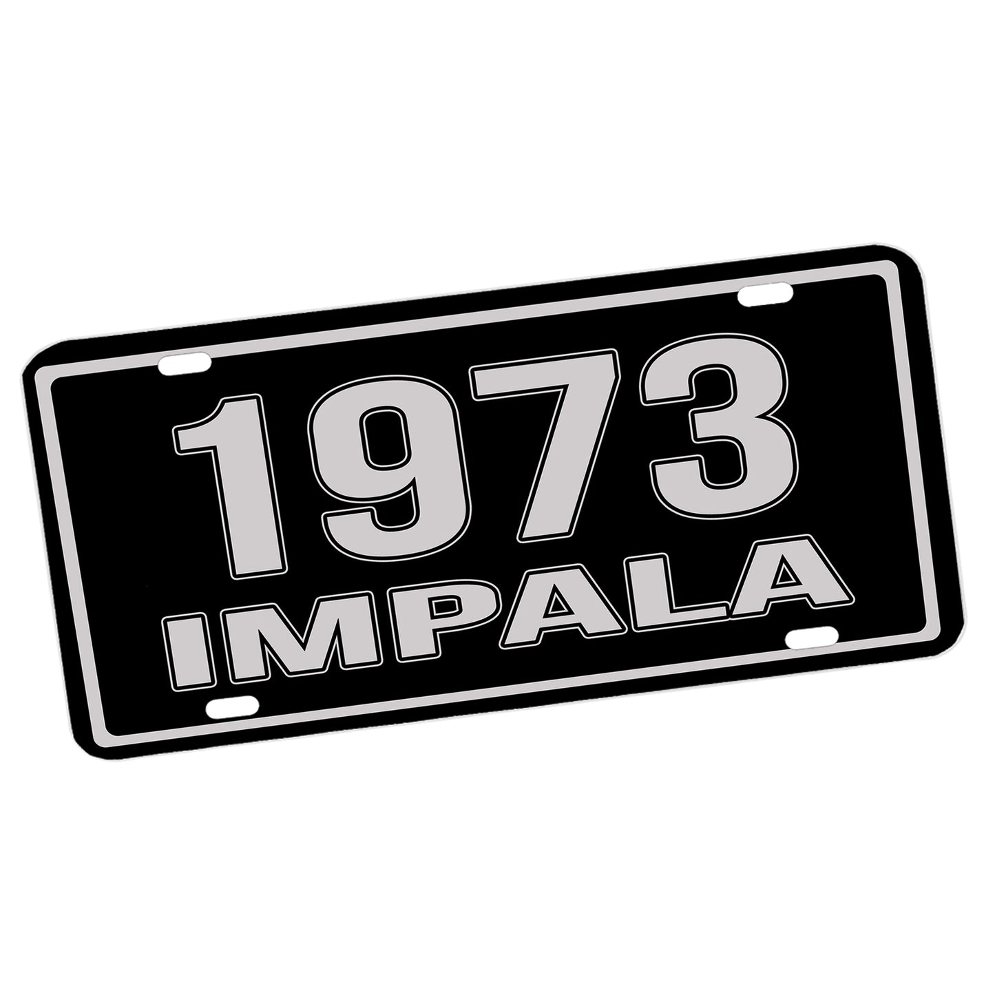 LP-303-Fifth Generation 1971-1976 Chevrolet Impala License Plate