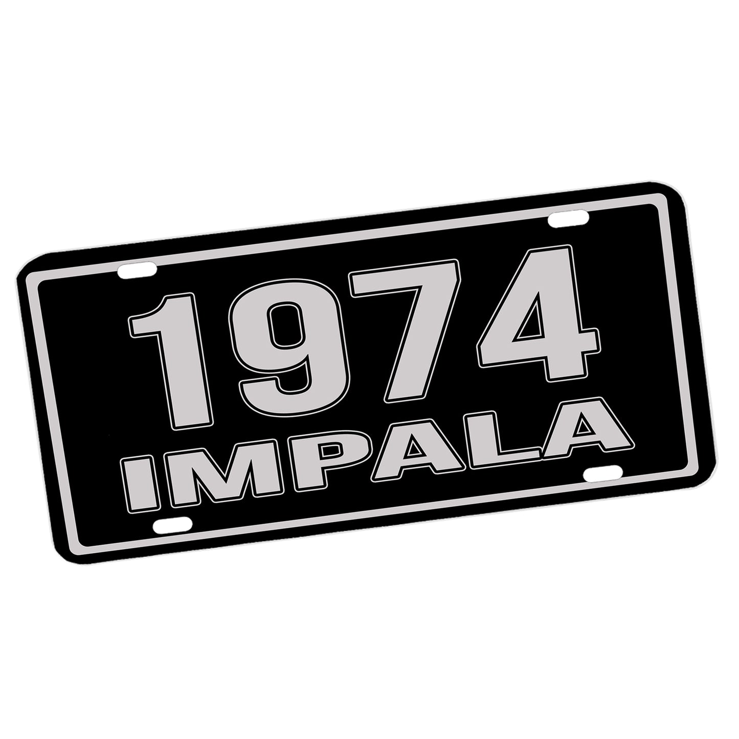 LP-303-Fifth Generation 1971-1976 Chevrolet Impala License Plate