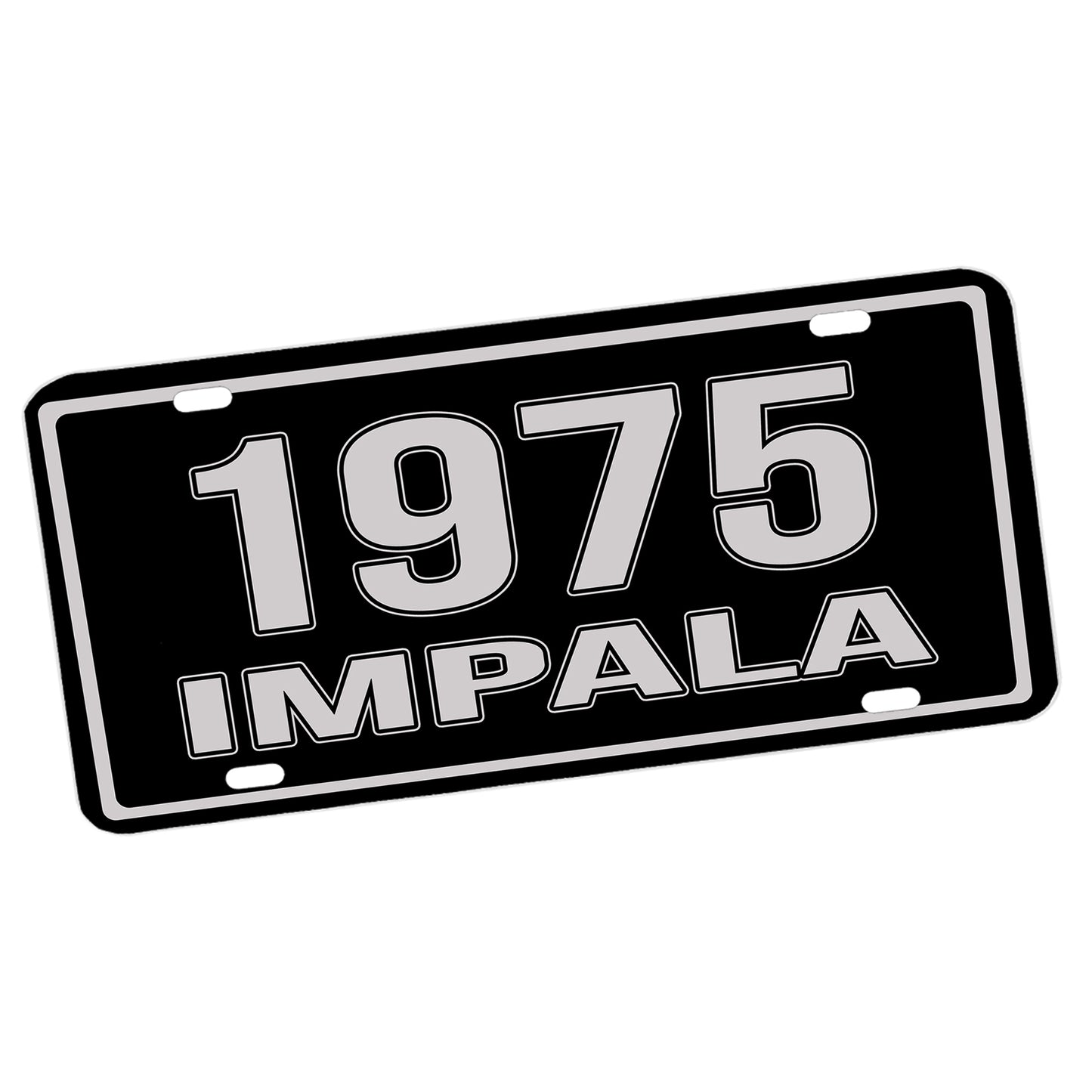 LP-303-Fifth Generation 1971-1976 Chevrolet Impala License Plate