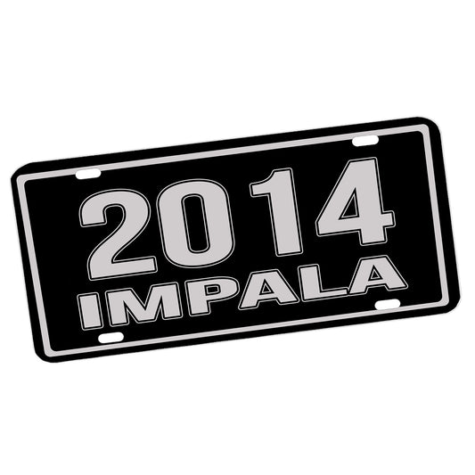 LP-303 Tenth Generation 2014-2020 Chevrolet Impala License Plate