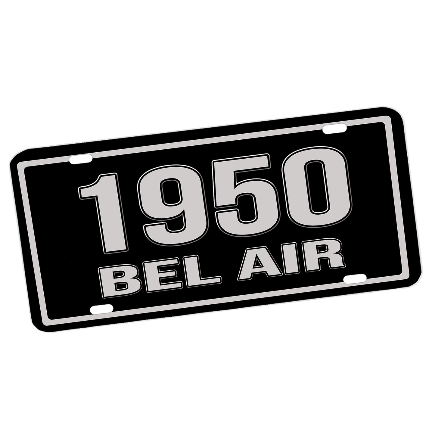 LP-311 1950-1954 First Generation Chevrolet Bel Air Aluminum License Plate