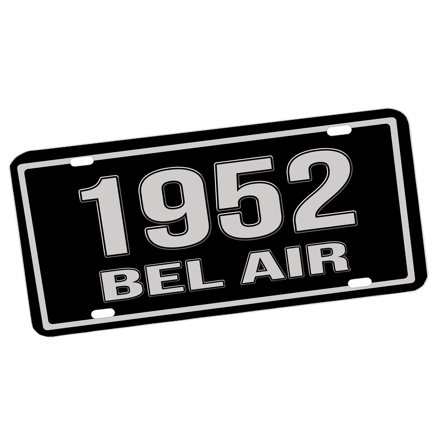 LP-311 1950-1954 First Generation Chevrolet Bel Air Aluminum License Plate