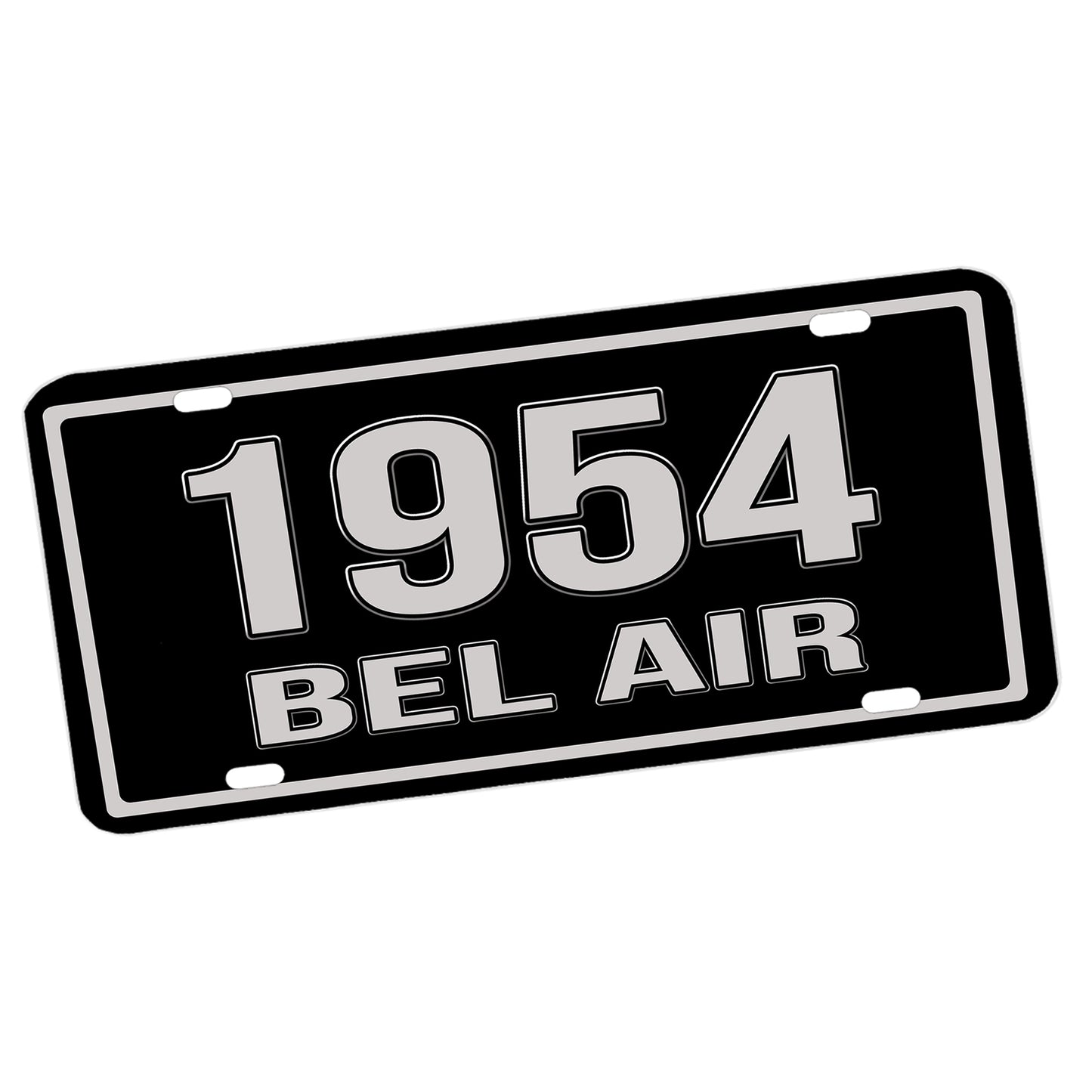 LP-311 1950-1954 First Generation Chevrolet Bel Air Aluminum License Plate