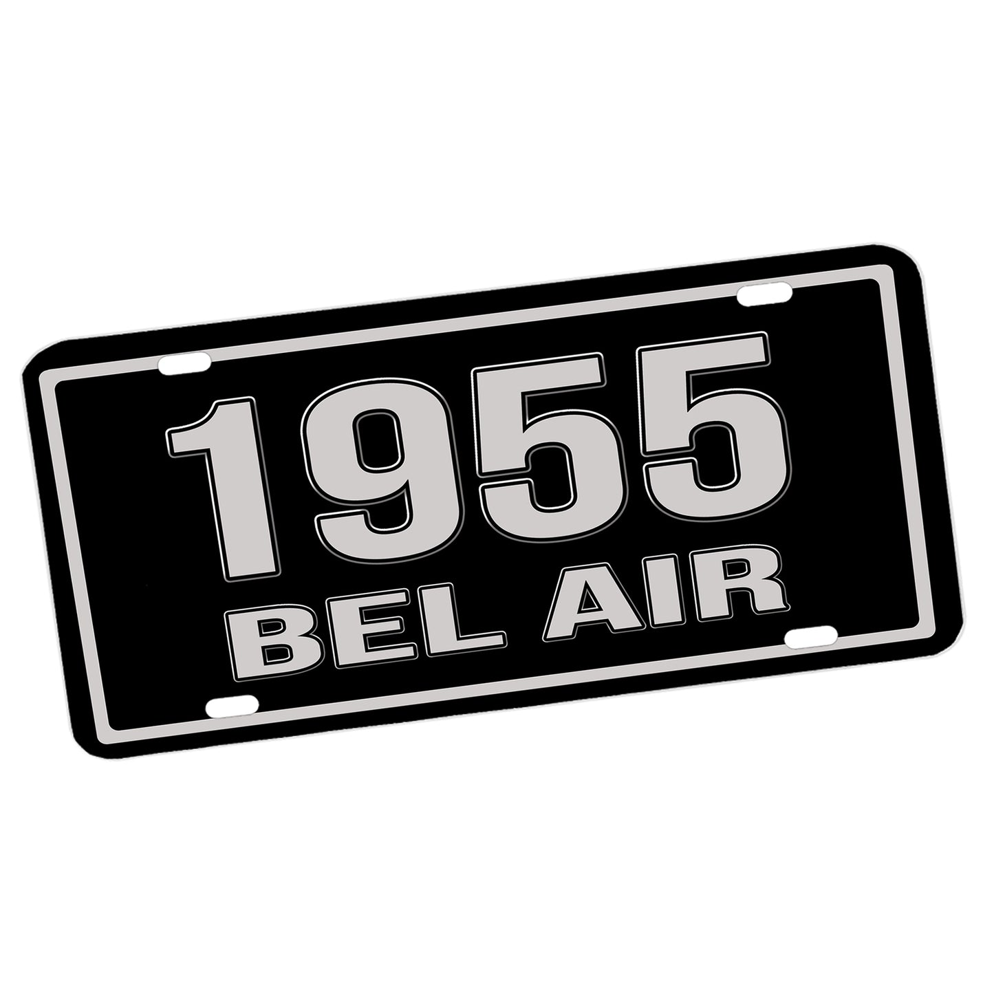 LP-311 1955-1957 Second Generation Chevrolet Bel Air Aluminum License Plate