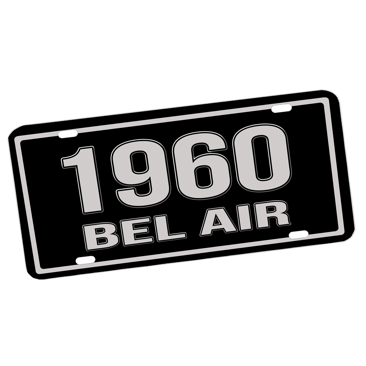 LP-311 1959-1960 Fourth Generation Chevrolet Bel Air Aluminum License Plate