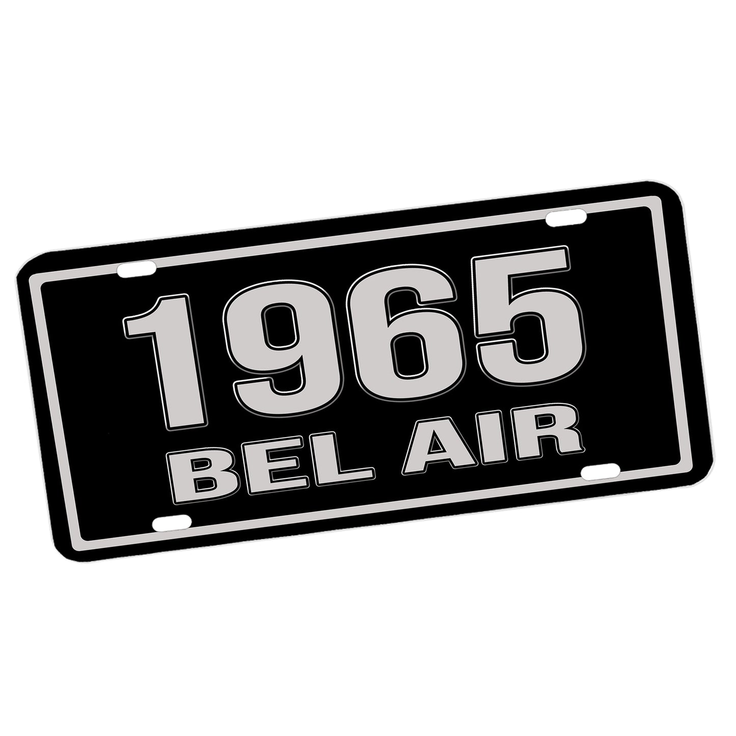 LP-311 1965-1970 Sixth Generation Chevrolet Bel Air Aluminum License Plate