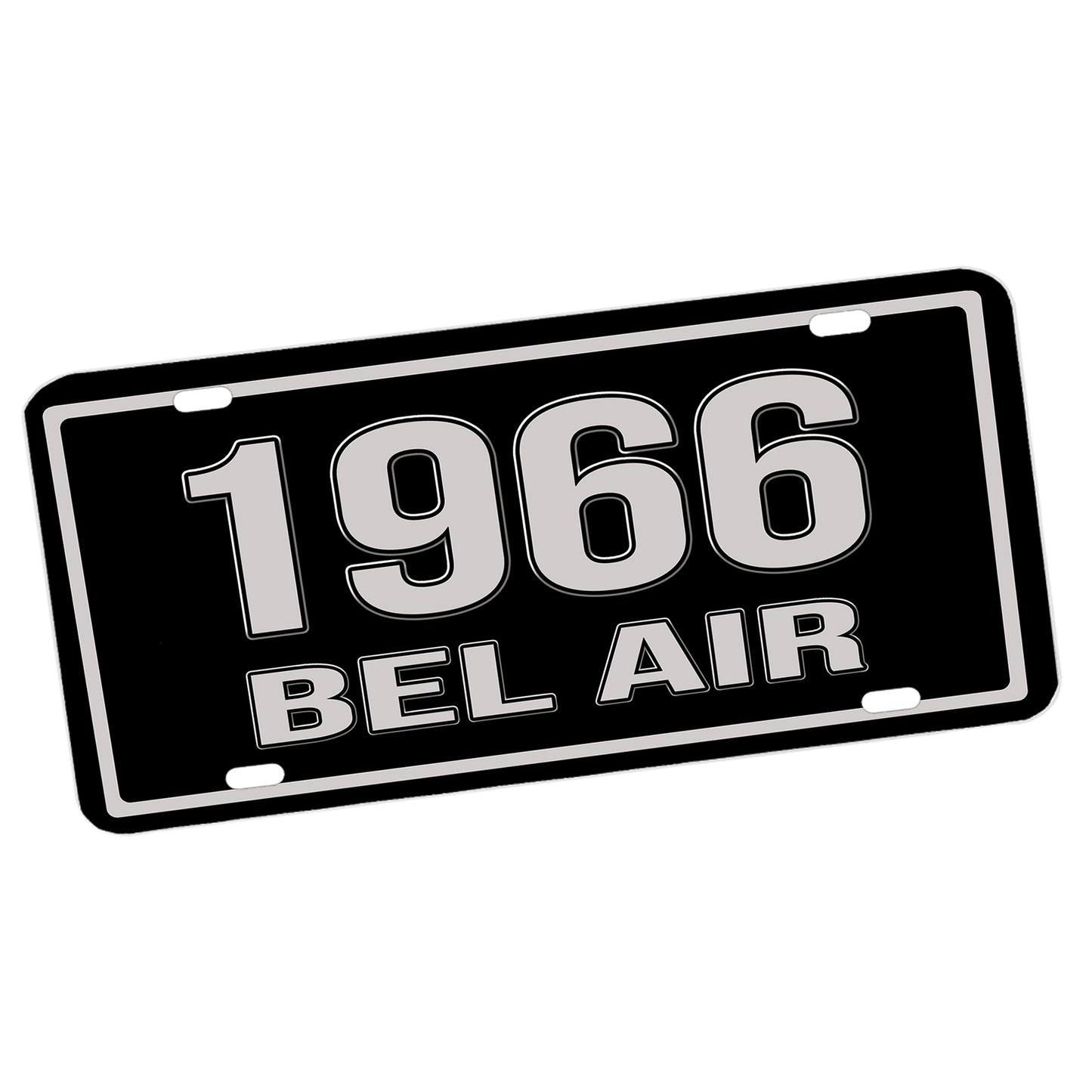 LP-311 1965-1970 Sixth Generation Chevrolet Bel Air Aluminum License Plate