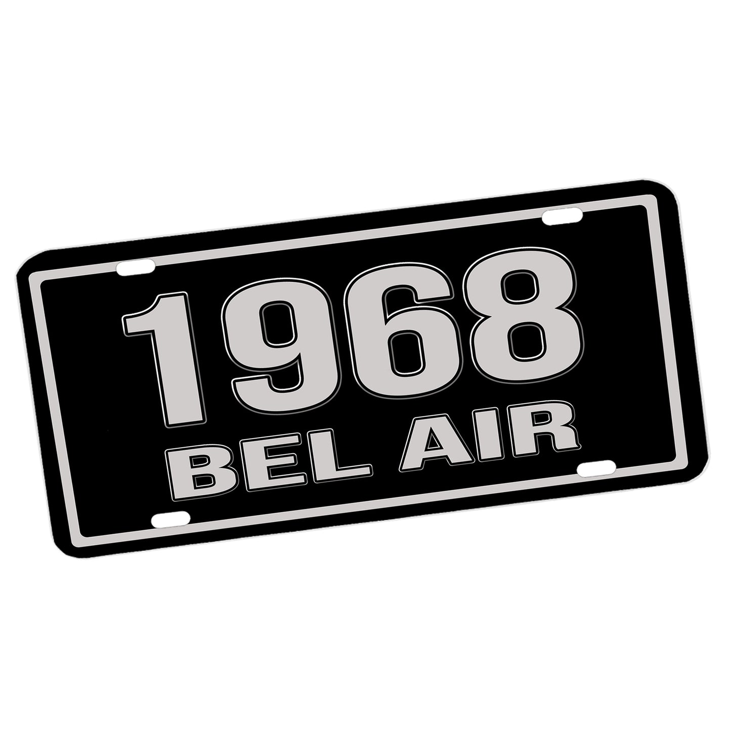 LP-311 1965-1970 Sixth Generation Chevrolet Bel Air Aluminum License Plate