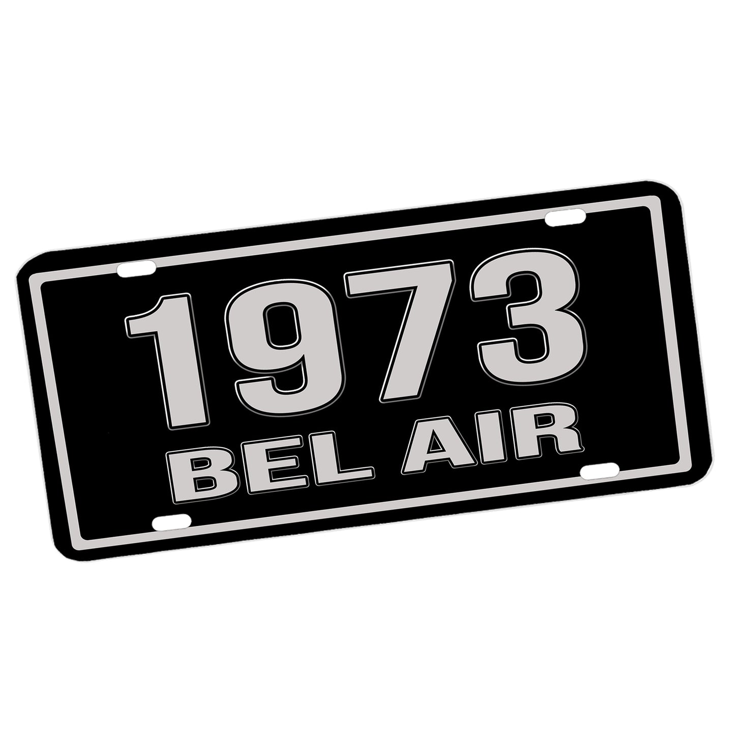 LP-311 1971-1975 Seventh Generation Chevrolet Bel Air Aluminum License Plate