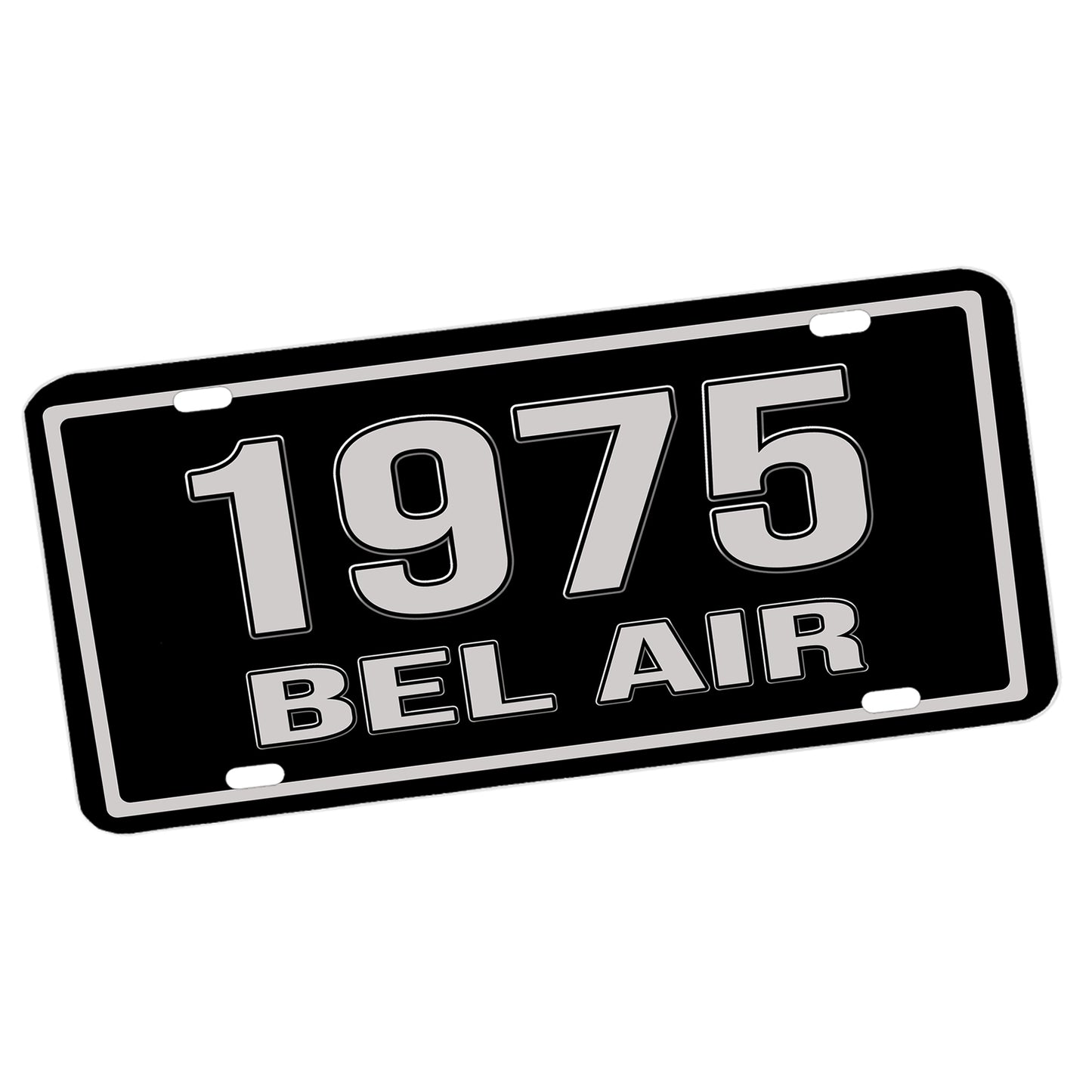 LP-311 1971-1975 Seventh Generation Chevrolet Bel Air Aluminum License Plate
