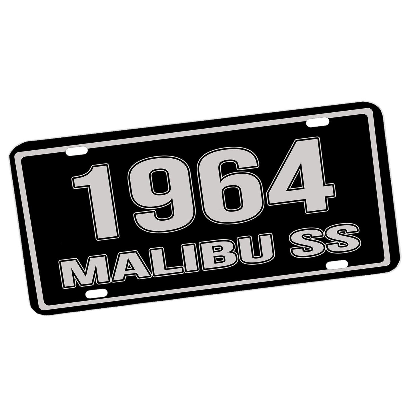 LP-312 1964-1967 First Generation Chevrolet Malibu SS Aluminum License Plate