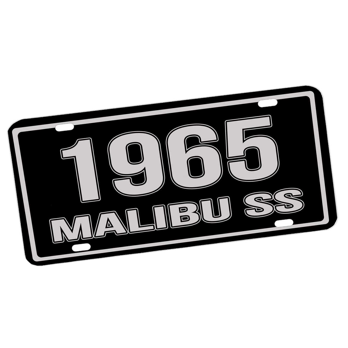 LP-312 1964-1967 First Generation Chevrolet Malibu SS Aluminum License Plate