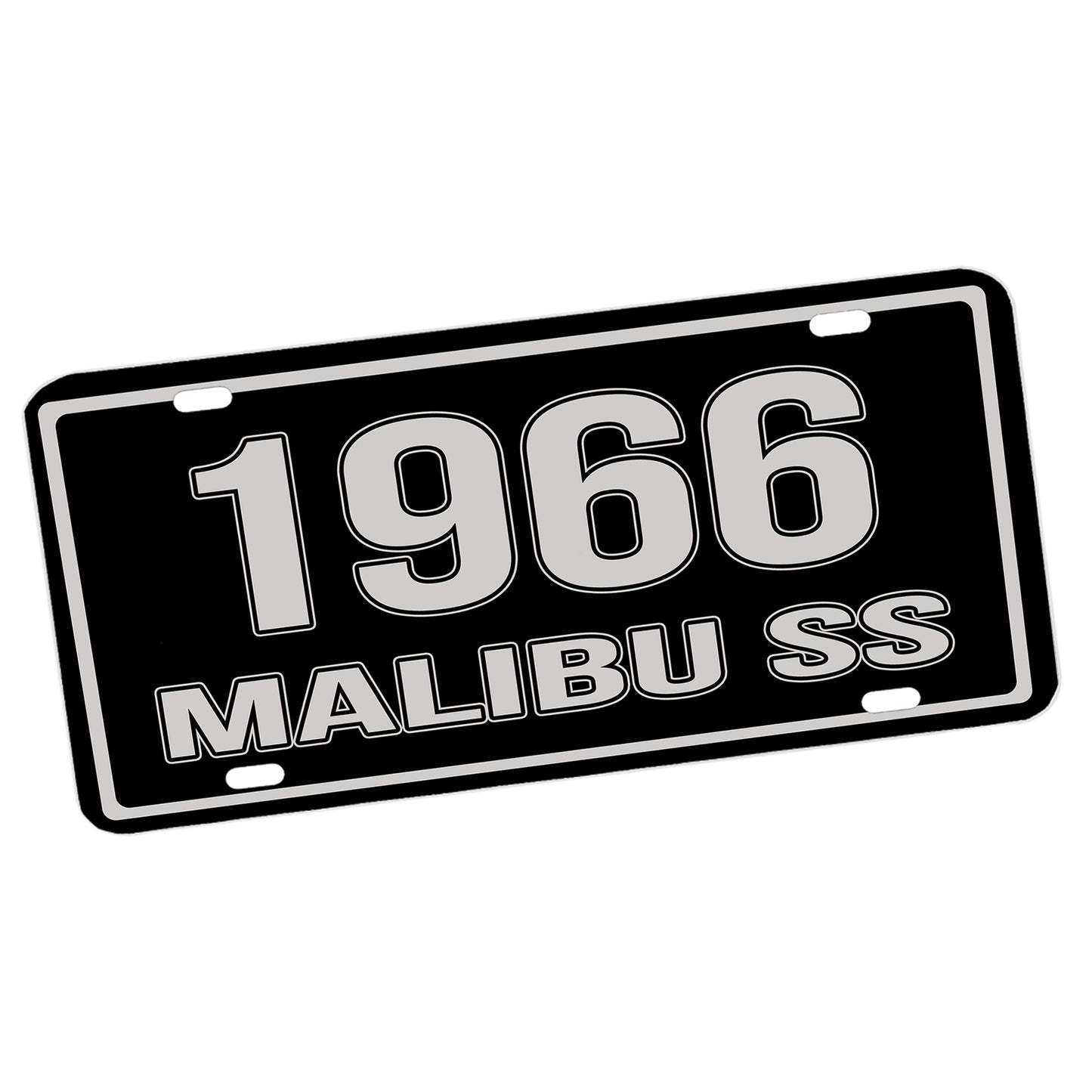LP-312 1964-1967 First Generation Chevrolet Malibu SS Aluminum License Plate