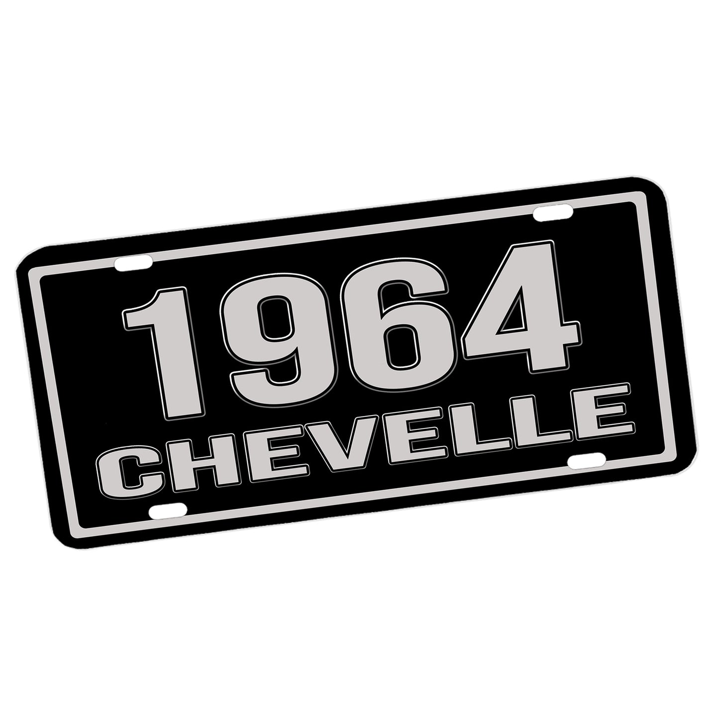 LP-313 1964-1967 First Generation Chevrolet Chevelle Aluminum License Plate