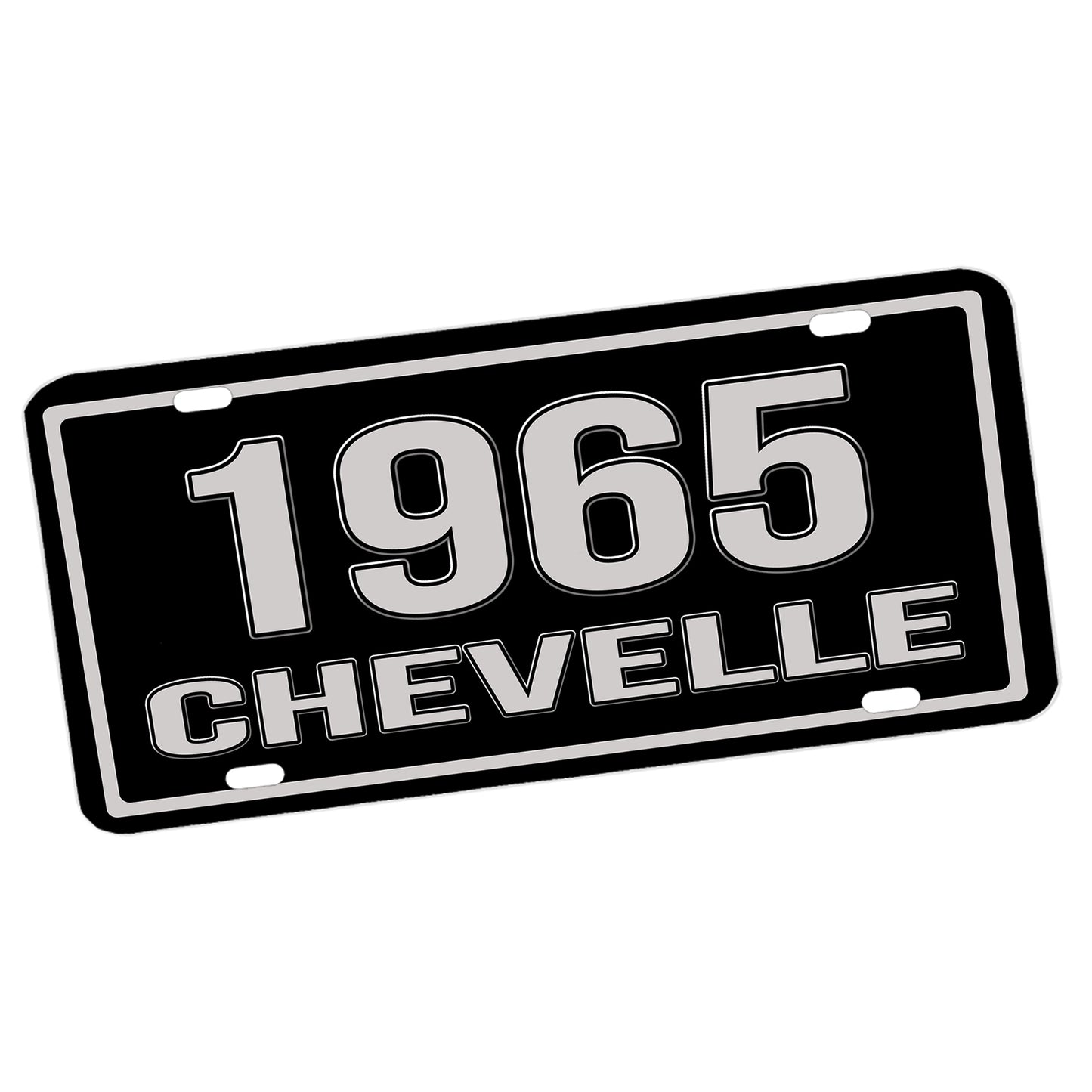 LP-313 1964-1967 First Generation Chevrolet Chevelle Aluminum License Plate