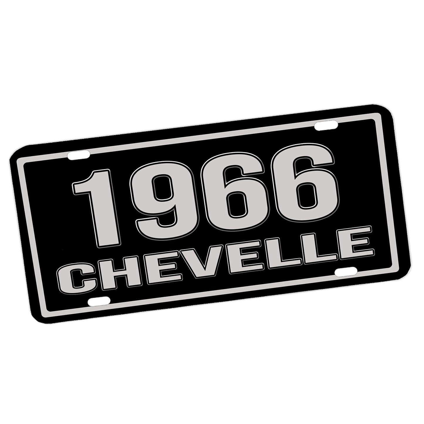 LP-313 1964-1967 First Generation Chevrolet Chevelle Aluminum License Plate