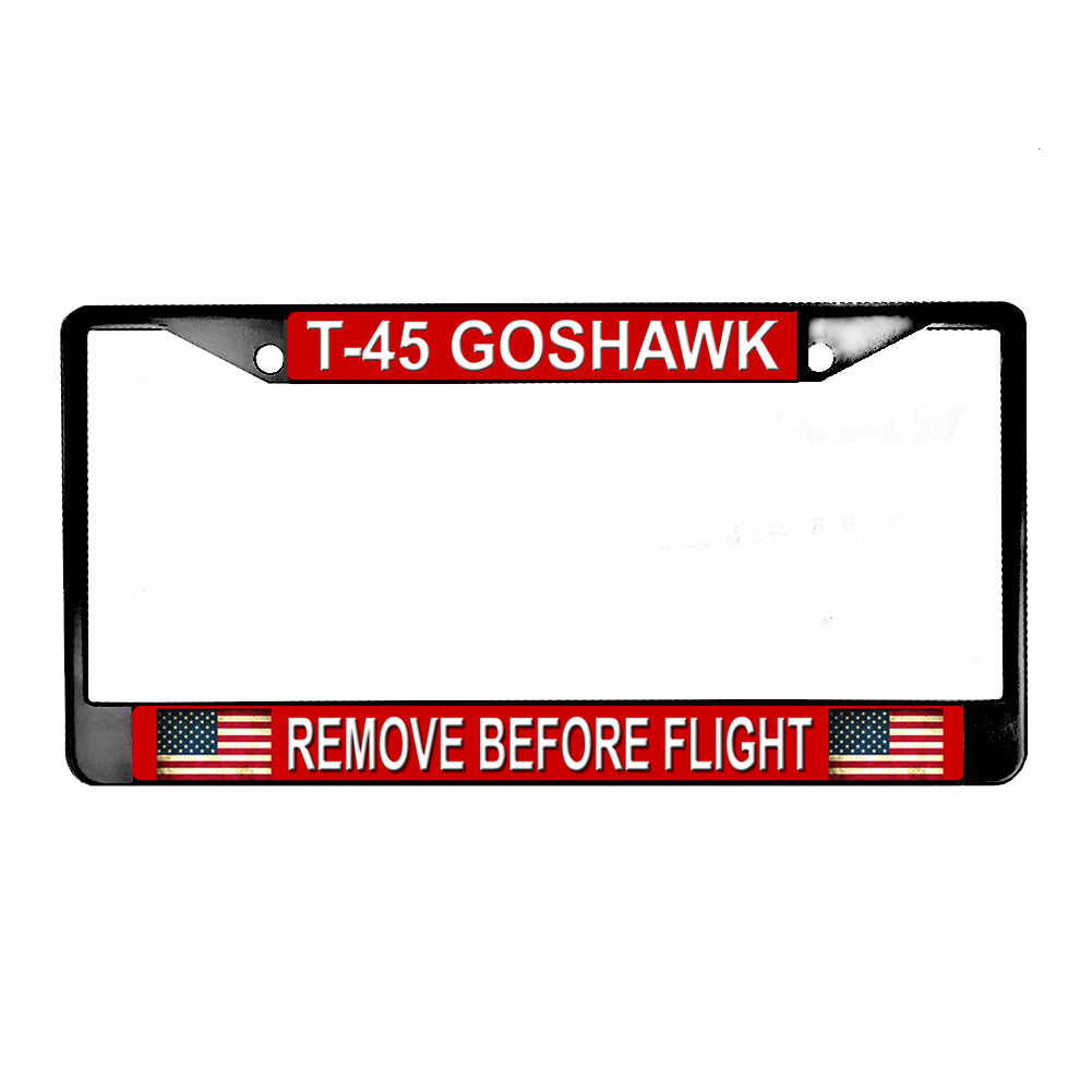 LPF-029 License Plate Frame - Marine Navy T-45 Goshawk Trainer