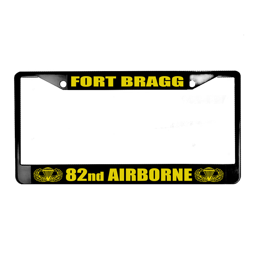 LPF-050-9 License Plate Frame - Army 82nd Airborne Fort Bragg