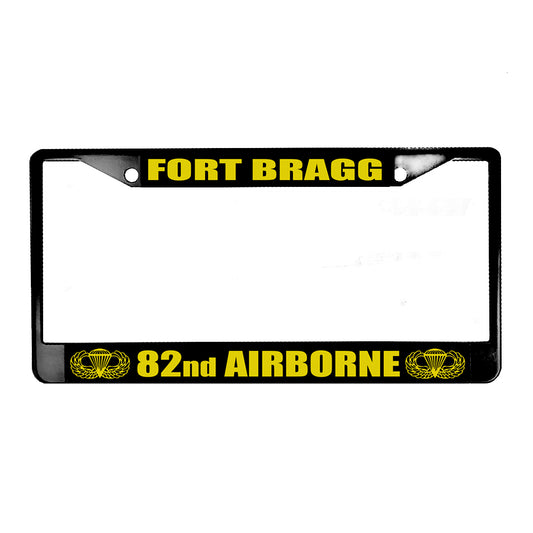 LPF-050-9 License Plate Frame - Army 82nd Airborne Fort Bragg