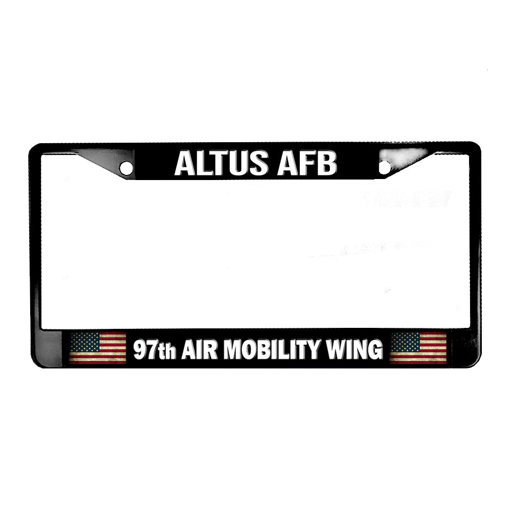 LPF-054-1 License Plate Frame - Air Force Altus AFB