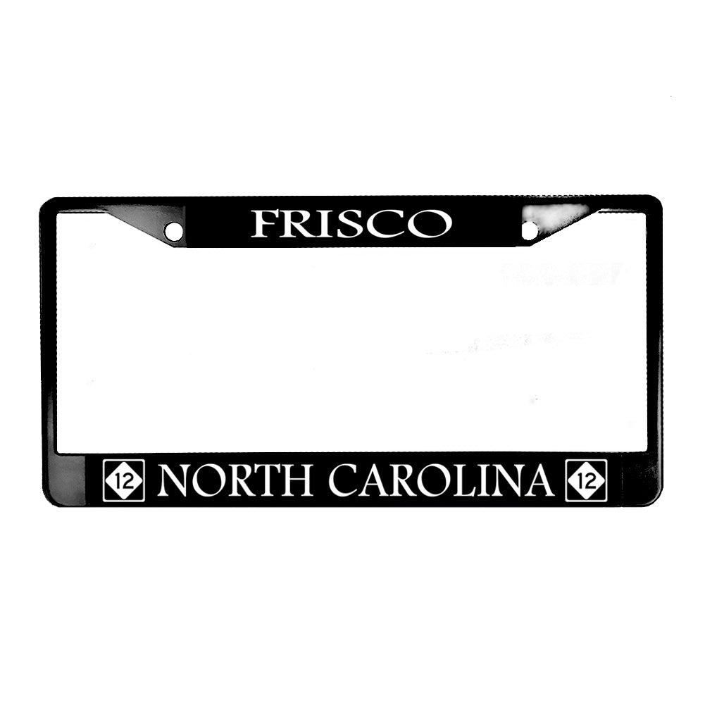 LPF-058 License Plate Frame - North Carolina Outer Banks Towns