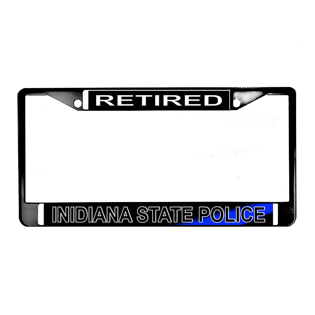 LPF-075 License Plate Frame - Law Enforcement Retired State Police