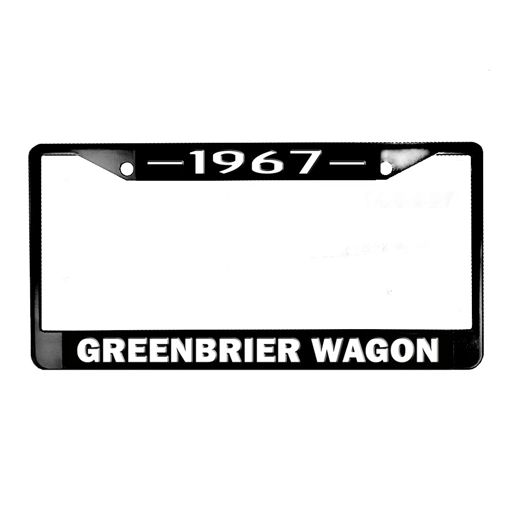 LPF-083 License Plate Frame - Greenbrier Wagon 1964 -1972 Station Wagon