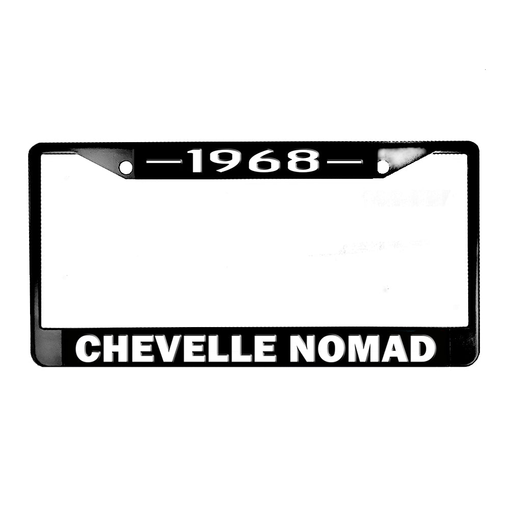 LPF-088 License Plate Frame - Chevelle Nomad 1968 -1972 Chevelle Wagon