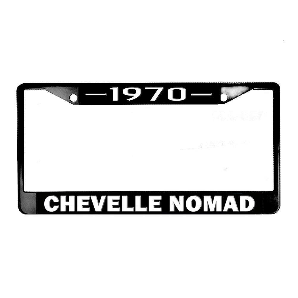 LPF-088 License Plate Frame - Chevelle Nomad 1968 -1972 Chevelle Wagon