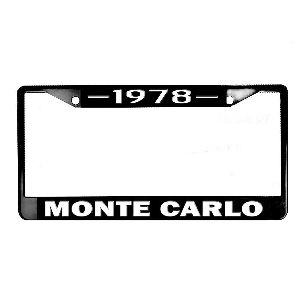 LPF-091 License Plate Frame - Monte Carlo 1970 -2007 Classic Car