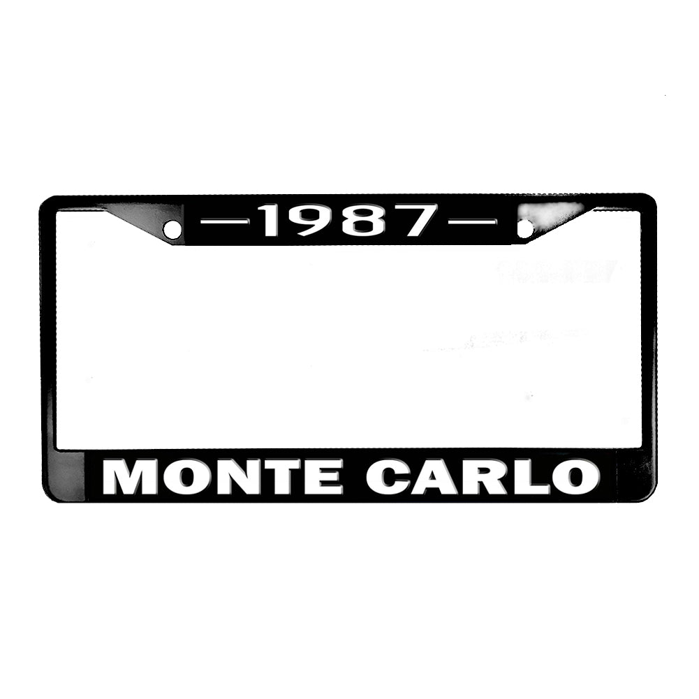 LPF-091 License Plate Frame - Monte Carlo 1970 -2007 Classic Car
